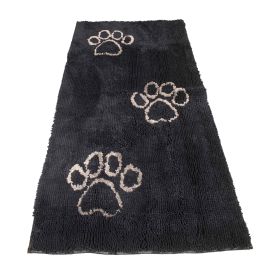 DGS Pet Products Dirty Dog Doormat Runner Brown 60" x 30" x 2" (Color: Black Hue)