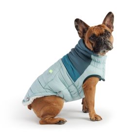 GF Pet Retro Puffer - Light Blue - 2XS (size: 3XL)